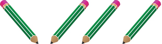 Четыре карандаша