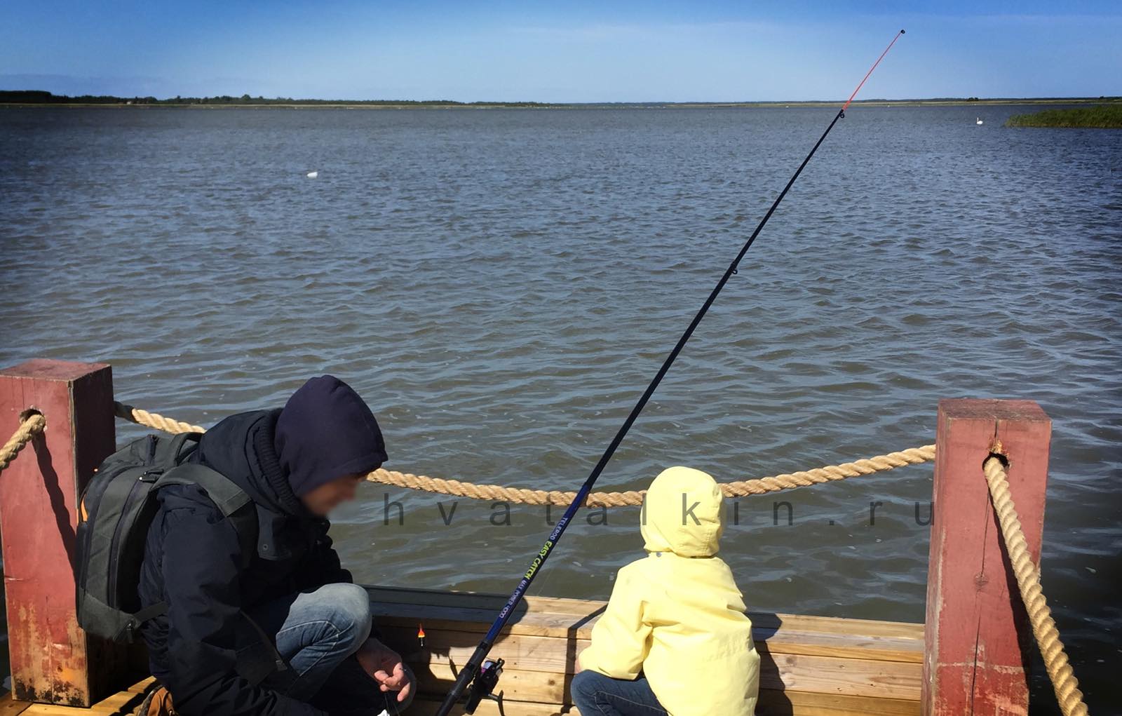 Папа и рыбалка